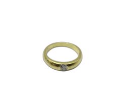 anillo oro 18k con diamante 