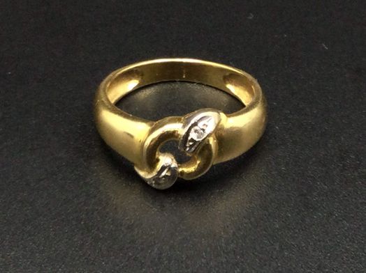 anillo oro 18k 