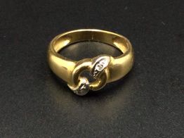 anillo oro 18k 
