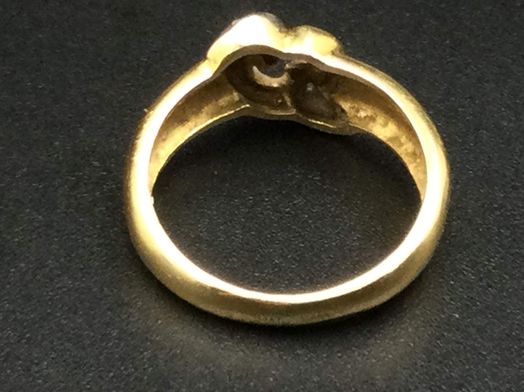 anillo oro 18k 