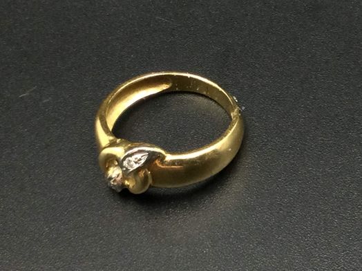 anillo oro 18k 