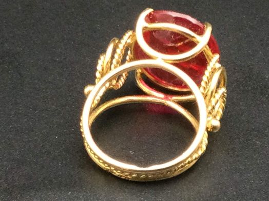 anillo oro 18k 