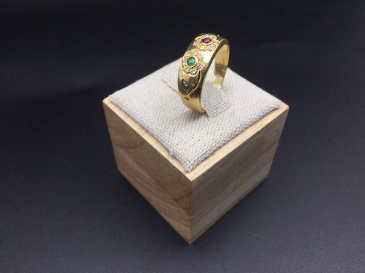 anillo oro 18k 