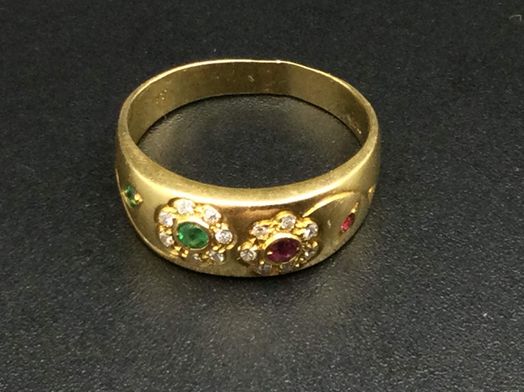 anillo oro 18k 