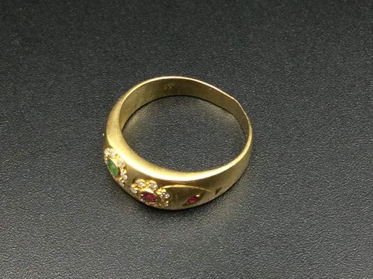 anillo oro 18k 