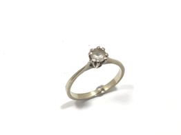 anillo oro 18k con cuarzo 
