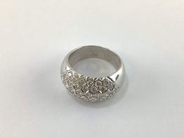 anillo oro 18k con diamante de laboratorio 
