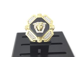 anillo oro 18k con circonita 