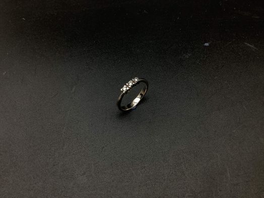 anillo oro 18k con diamante 