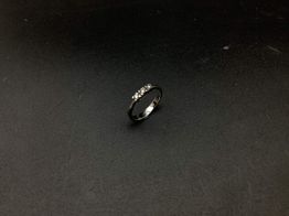 anillo oro 18k con diamante 
