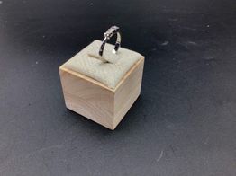 anillo oro 18k con diamante 