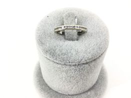 anillo oro 18k con circonita 