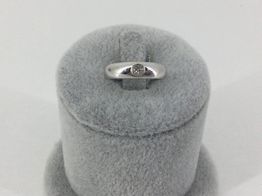 anillo oro 18k con diamante 