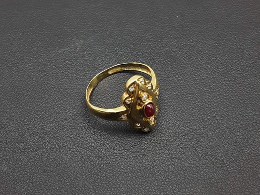 anillo oro 18k 