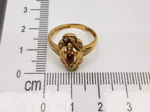 anillo oro 18k 
