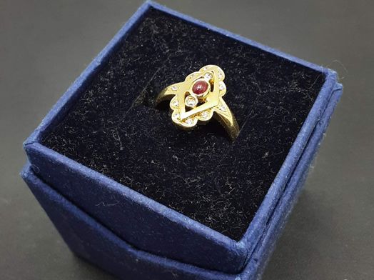 anillo oro 18k 