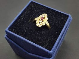 anillo oro 18k 