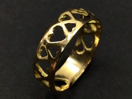 anillo oro 18k 
