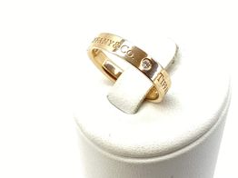 anel ouro 18k com pedra con diamante 