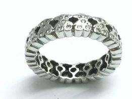 anillo oro 18k con diamante 