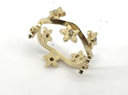 anillo oro 18k con diamante 