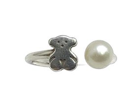 anillo plata 925mm con perla 