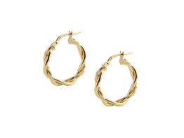 argollas oro 18k 