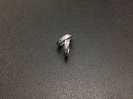 argollas plata 925mm con circonita 