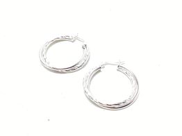 argollas plata 925mm 