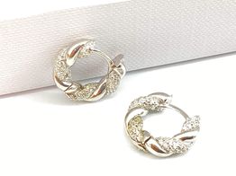 argollas plata 925mm 