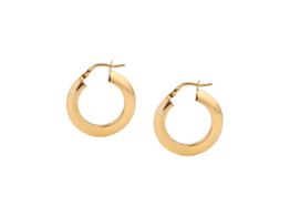 argollas oro 18k 