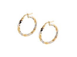 argollas oro 18k 