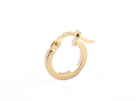 argollas oro 18k 