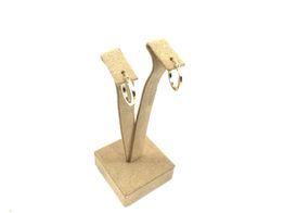 argolas ouro 18k con sem pedra 