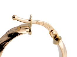 argollas oro 18k 