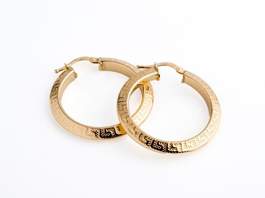 argollas oro 18k 