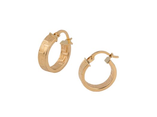 argollas oro 18k 