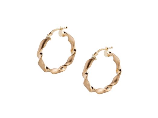 argollas oro 18k 