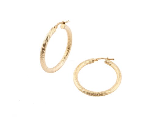 argollas oro 18k 
