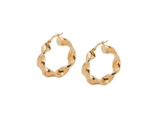 argollas oro 18k 