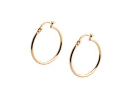 argollas oro 18k 
