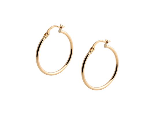 argollas oro 18k 