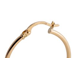 argollas oro 18k 