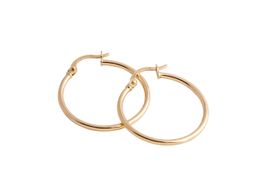 argollas oro 18k 
