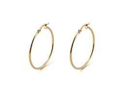 argollas oro 18k 