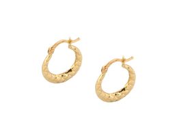 argollas oro 18k 
