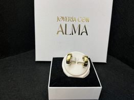 argollas oro 18k 