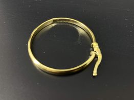 argollas oro 18k 