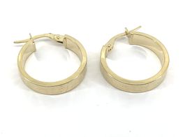 argolas ouro 18k con sem pedra 