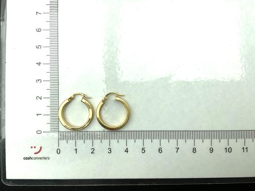 argollas oro 18k 